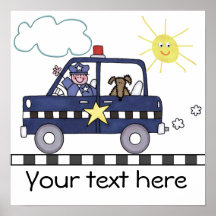 Police Man Poster