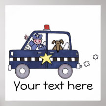 Police man posters