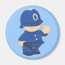 Policeman Refrigerator Magnets