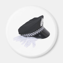 PolicemanHatGloves111009 copy Magnets