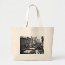 Policemen's Parade on 5th Ave, NYC: 1900 Tote Bag