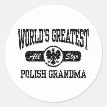 Polish Grandma Sticker
