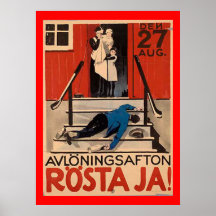 Polish Prohibition Poster 1922 Canvas