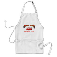 Polish Wesolych Swiat Aprons