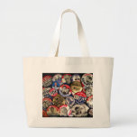 Political Buttons Canvas Bags