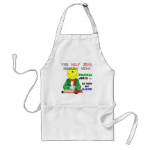 Political Jokes Get Elected Aprons