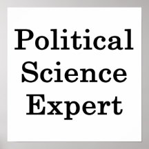 Political Science Expert Poster