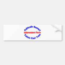 Politically Respect - Independent Party Bumper Sticker