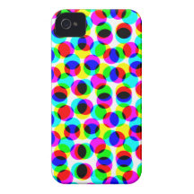 Polka dot  case Case-Mate iPhone 4 case