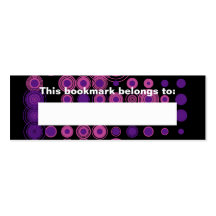 Polka Dots 3 Bookmark Business Card Templates