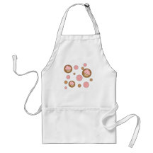 Polka Dots Cupcakes Apron