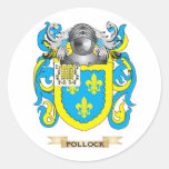 Pollock Coat of Arms (Family Crest) Stickers