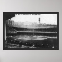 Polo Grounds Series Baseball 1913 Print
