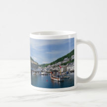 Polperro Harbour, Cornwall, England, U.K. Mug