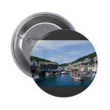 Polperro Harbour, Cornwall, England, U.K. Pin