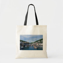 Polperro Harbour, Cornwall, England, U.K. Tote Bag