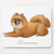 Pomeranian Puppy Mousepad