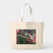 Pond Flora Canvas Bags