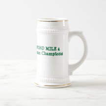 Pond Mile 4 Team Champions Coffee Mugs