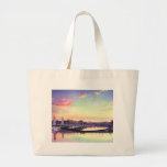 "Pont Neuf Paris" France Watercolor Art Canvas Bag