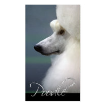 Poodle Business Cards business cards