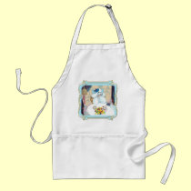 Poodle Cupcake Tea Party aprons