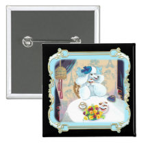Poodle Cupcake Tea Party buttons