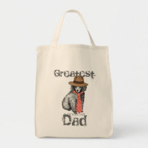 Poodle Dad Tote Bags