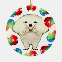 Poodle Ornament
