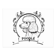 POODLE POST CARDS