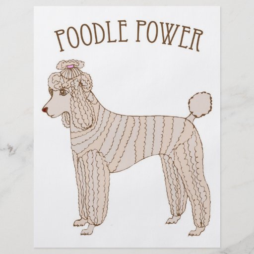 Poodle Power Flyer