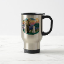 Poodle (Standard White) Mug