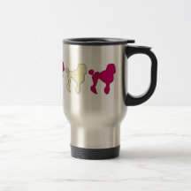 Poodles On Parade Coffee Mug