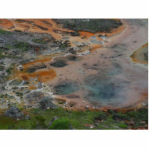 Pools Yellowstone Hydrothermal Colours Artists Pai Photo Cut Outs