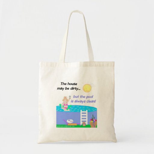 Pooltime Fun Tote Bags