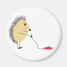 Poor Little Hedgehog Magnet