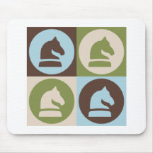 Pop Art Chess Mouse Pads