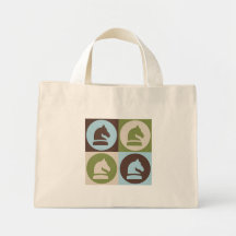 Pop Art Chess Tote Bag