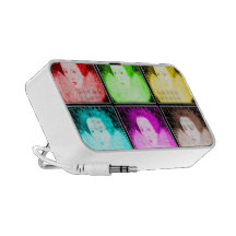 Pop Art Elizabeth I iPod Speakers