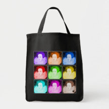 Pop Art Elizabeth I Tote Bag