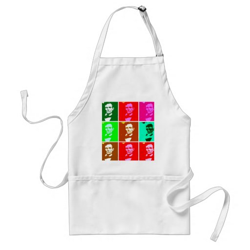 Pop Art .esque Abraham Lincoln Aprons