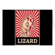 Pop Art Lizard cards