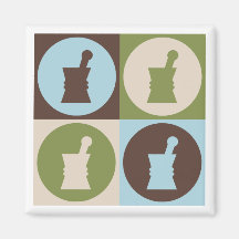 Pop Art Pharmacology Fridge Magnets