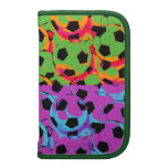 Pop Art Soccer Balls Folio Planner