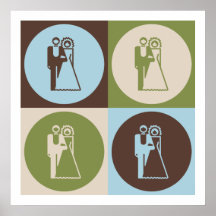 Pop Art Weddings Poster