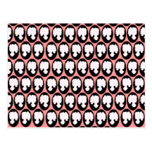 Pop Cameos Postcard