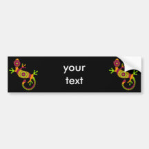 pop gecko bumper stickers