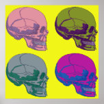 Pop Go The Skulls Print