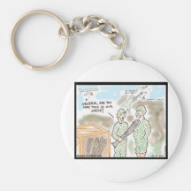 Pop Gun General Keychain