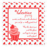 Pop Heart Cupcake Announcements